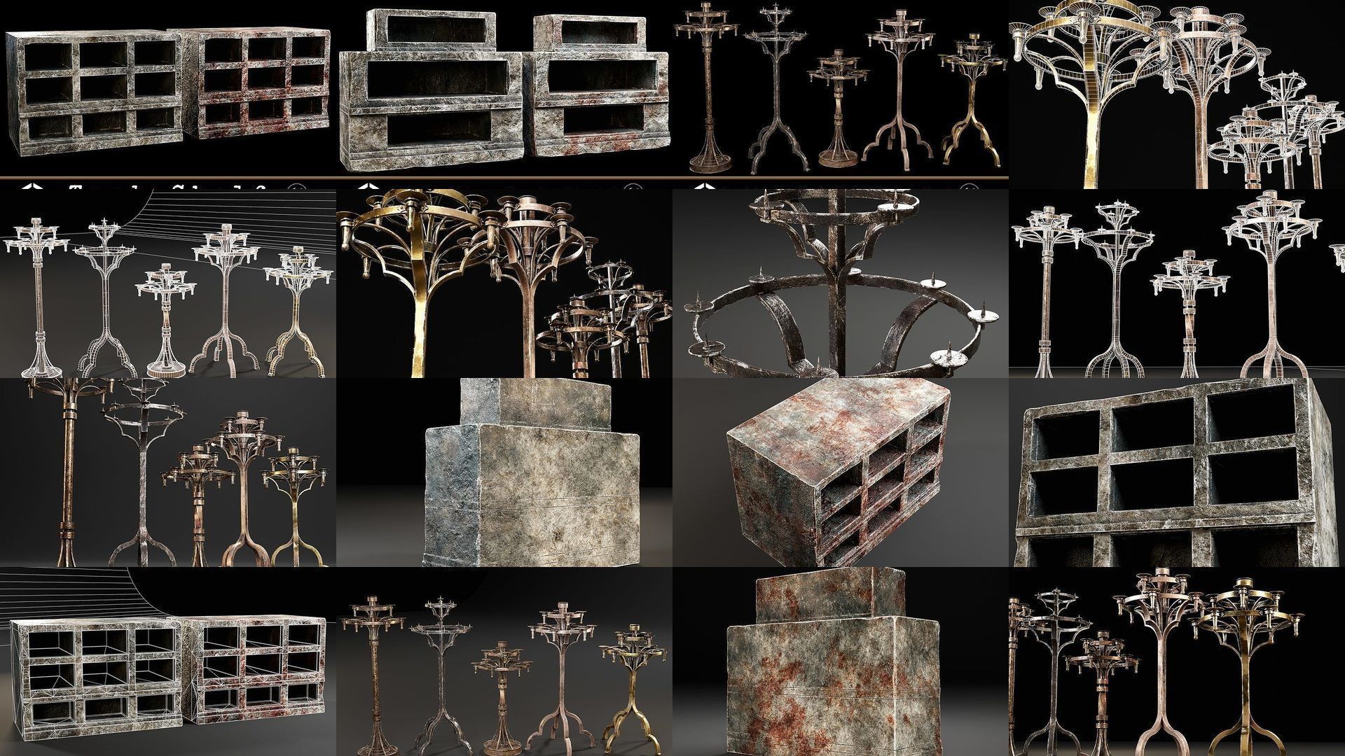 Torture Dungeon Environment 3D Model Collection_15
