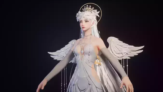 MOON PRINCESS 3D MODEL
