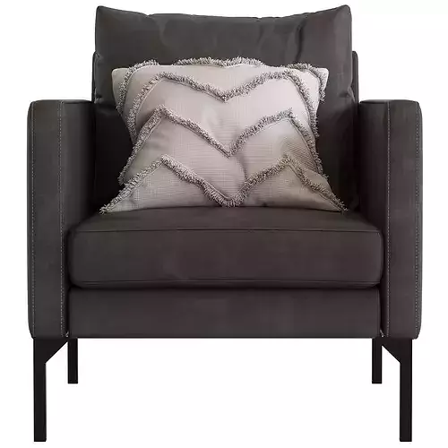 Globewest Bogart Armchair 3D model 2