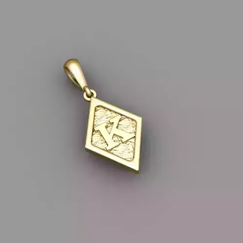 Latter pendent K