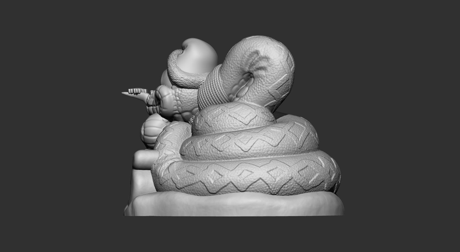 SNAKE NEW YEAR 2025 3D print model_13