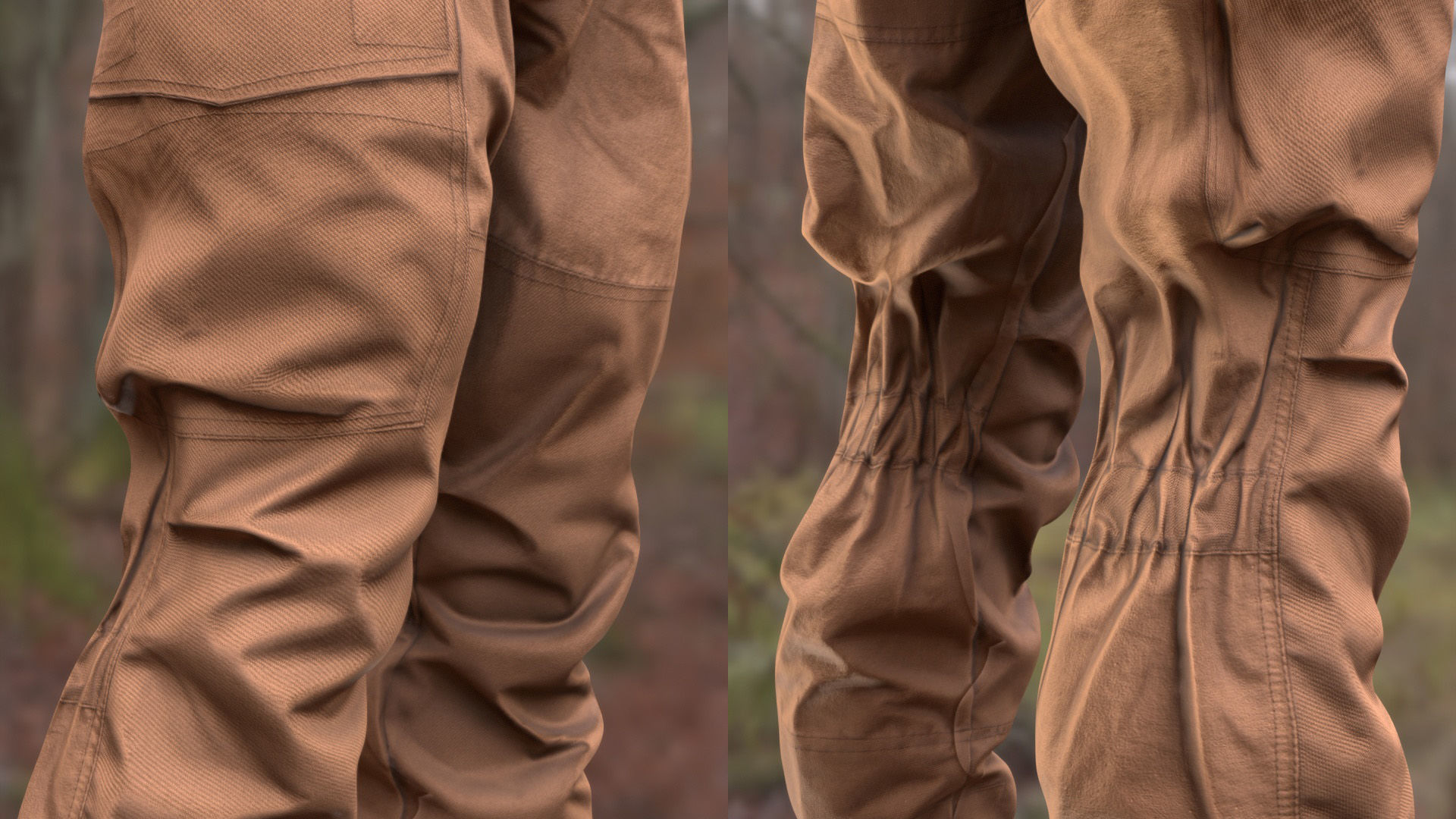 Military Outfit 1 - Male - Female MH - UE5 Skeletons - Rigged Low-poly 3D model_16