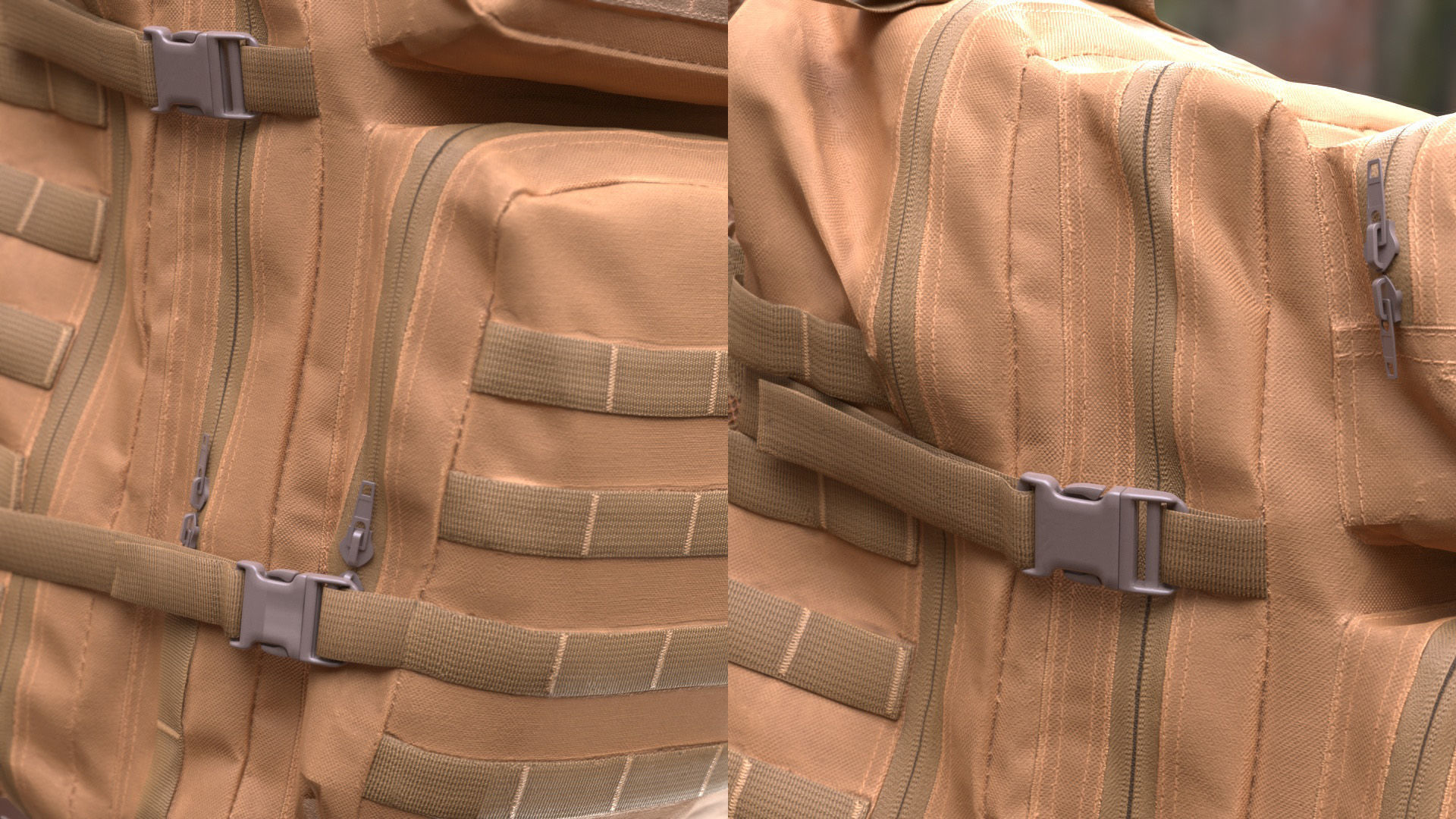 Military Outfit 1 - Male - Female MH - UE5 Skeletons - Rigged Low-poly 3D model_19