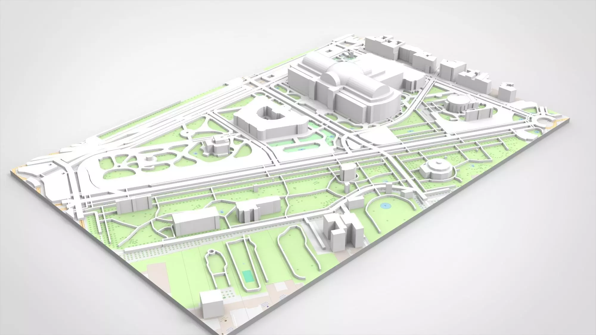 The Grand Palace France 3D print model