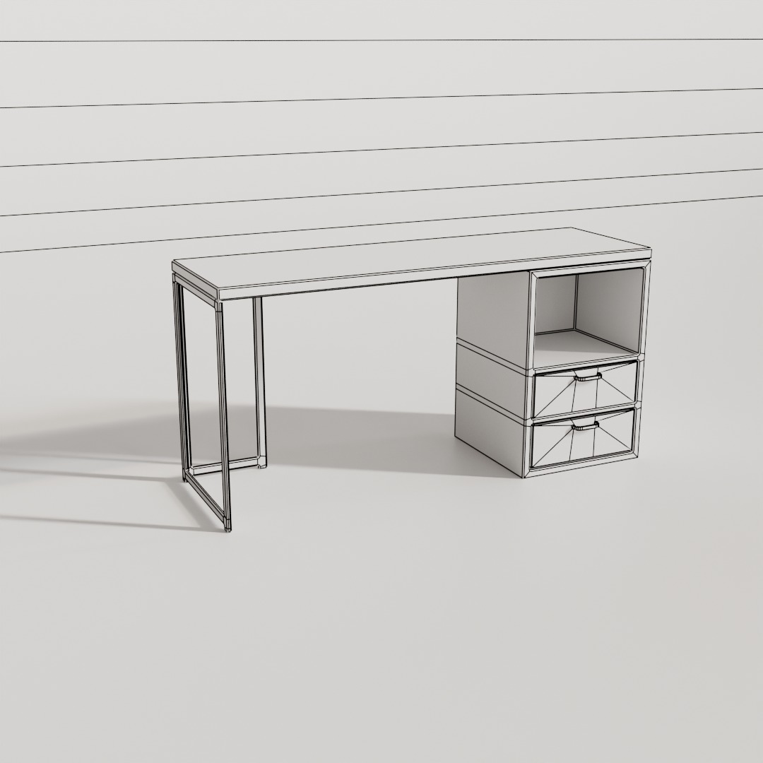collection of furniture 3D model_16