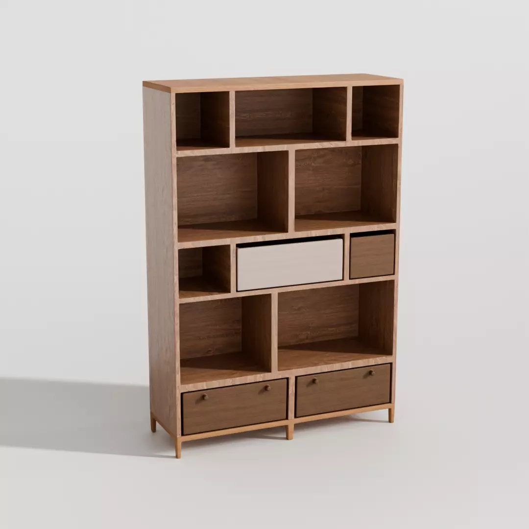 collection of furniture 3D model_0