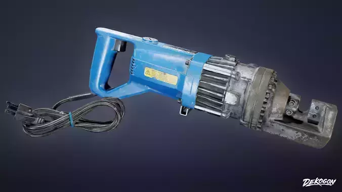 CONSTRUCTION - Rebar Cutter 01 - LOW POLY
