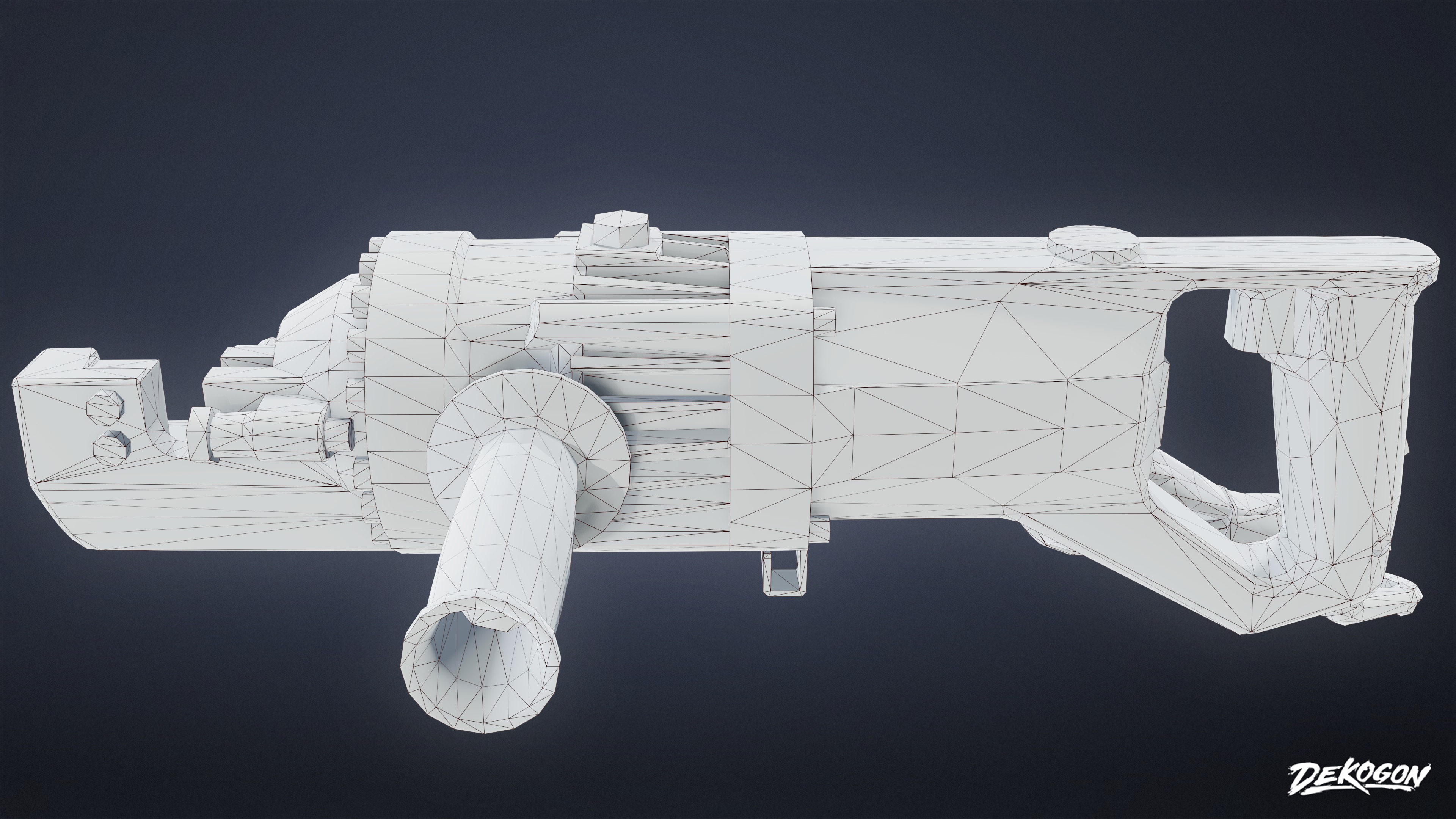 CONSTRUCTION - Rebar Cutter 01 - LOW POLY Low-poly 3D model_8