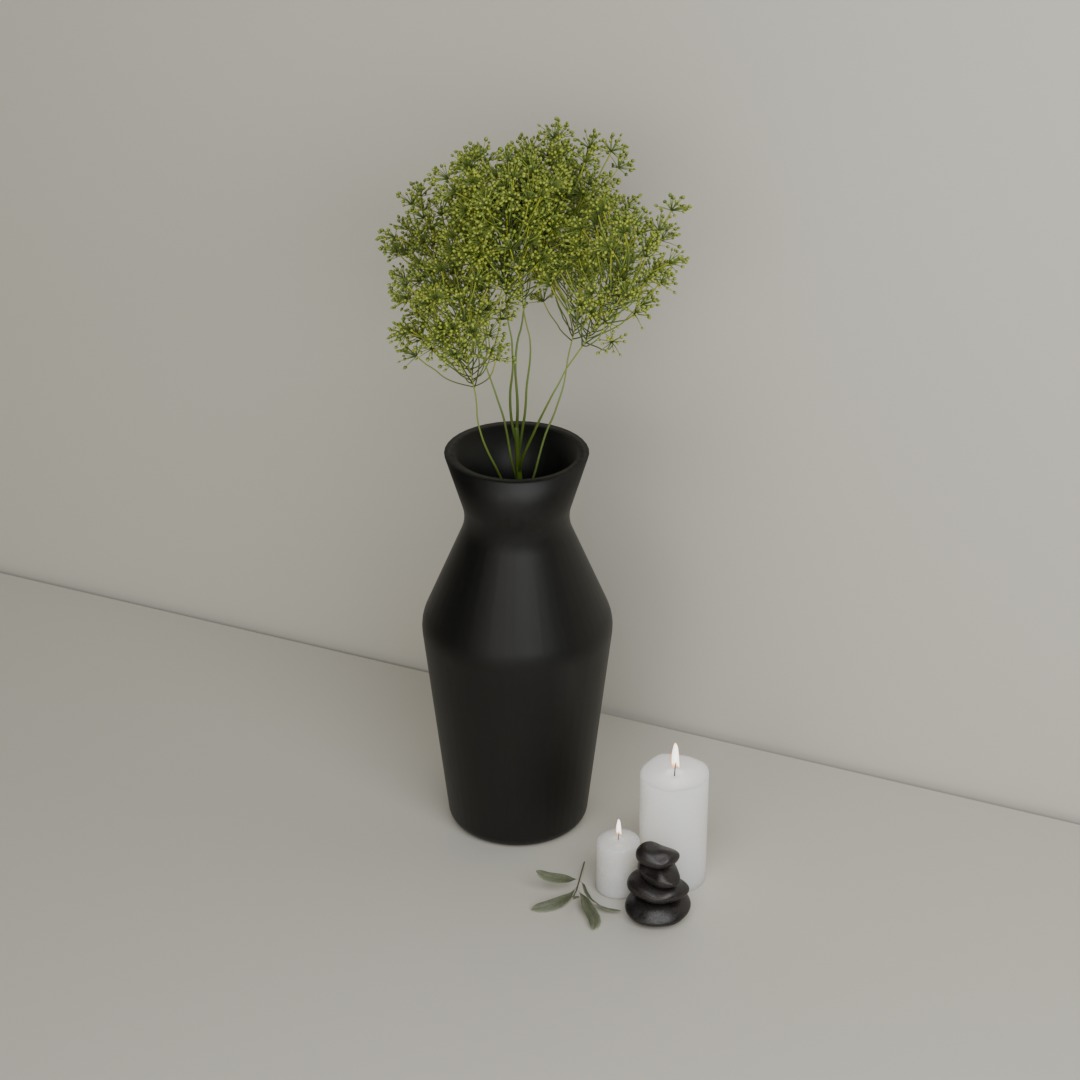 Bathroom Tray set 3D print model_3