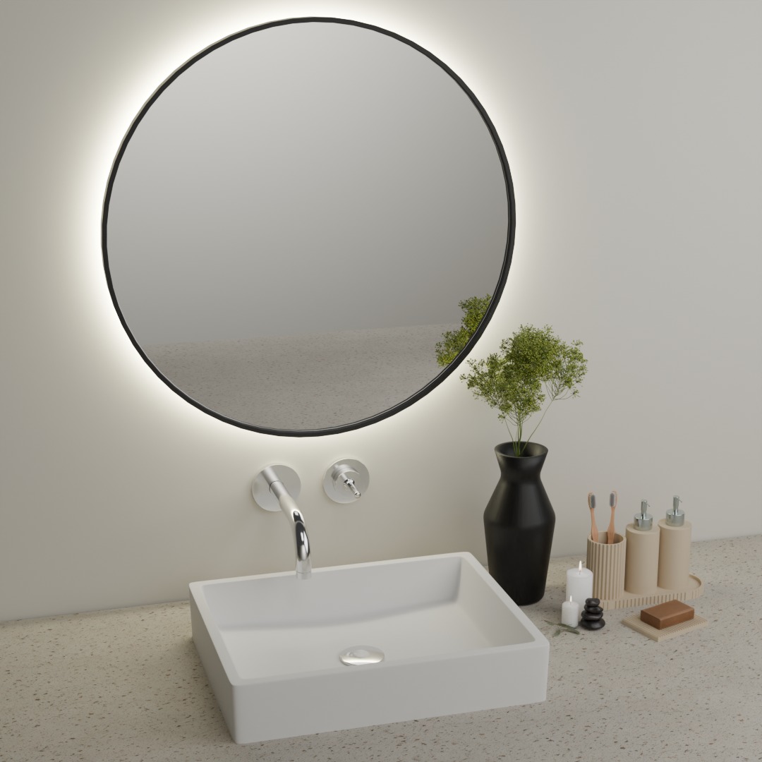 Bathroom Tray set 3D print model_1