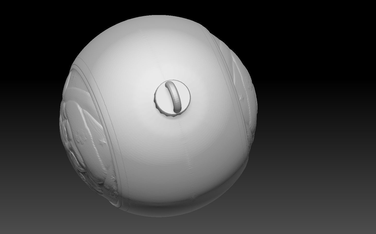 SANTA CLAUS THEMED CHRISTMAS TREE ORNAMENT 3D print model_19