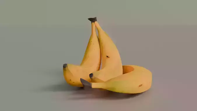 PBR Photorealistic Banana