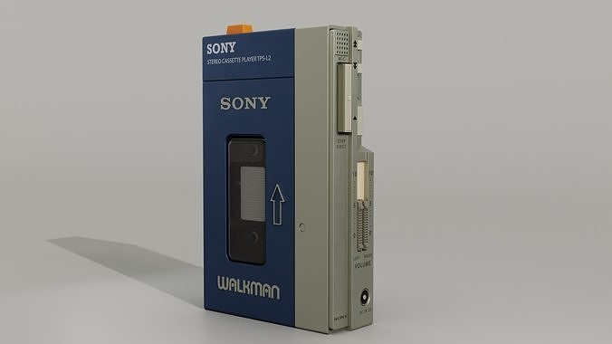 Sony Walkman Cassette Player 3D model
