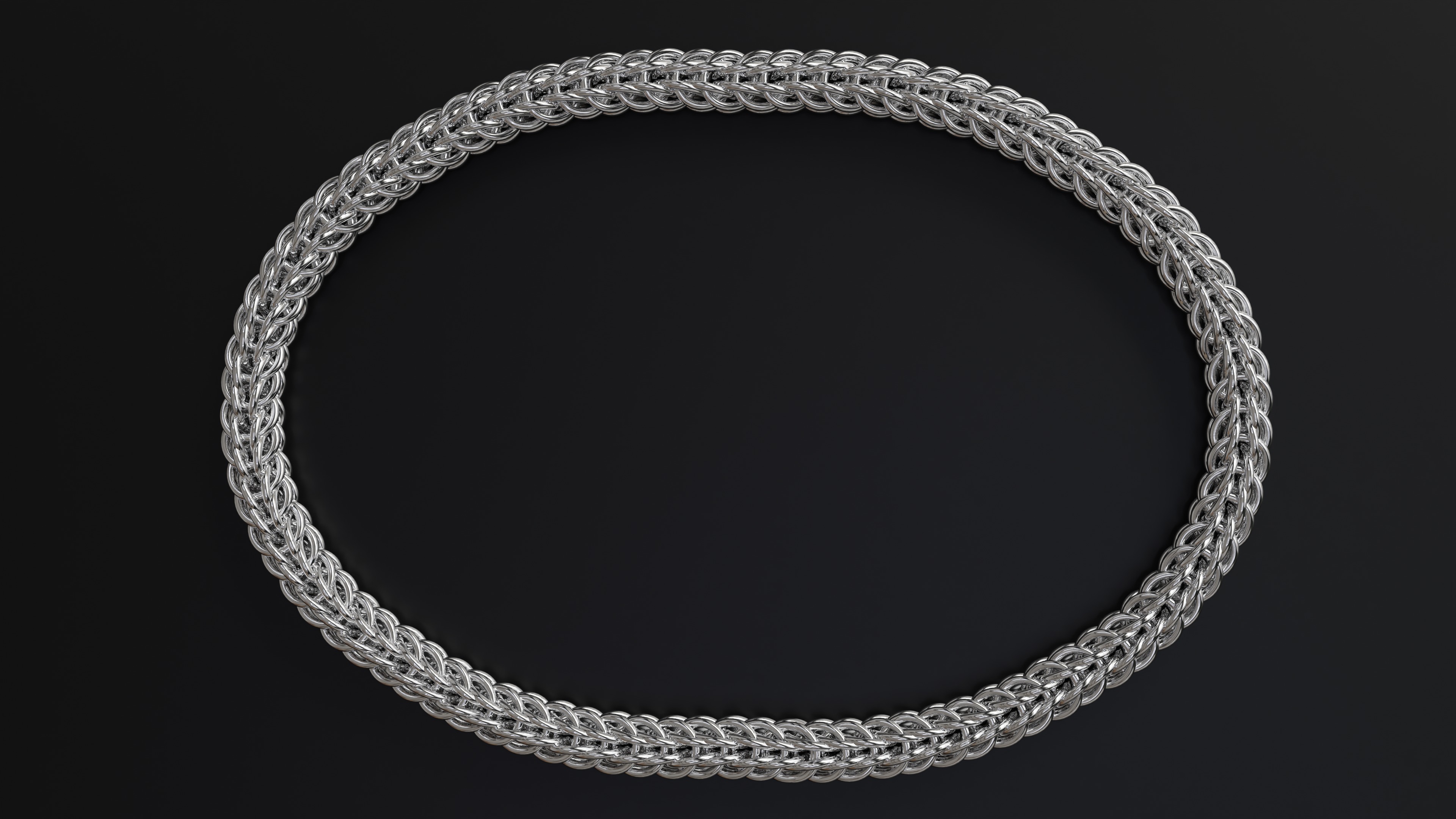 Persian 6-1 Bangle Sub D Photorealistic Model Low-poly 3D model_9