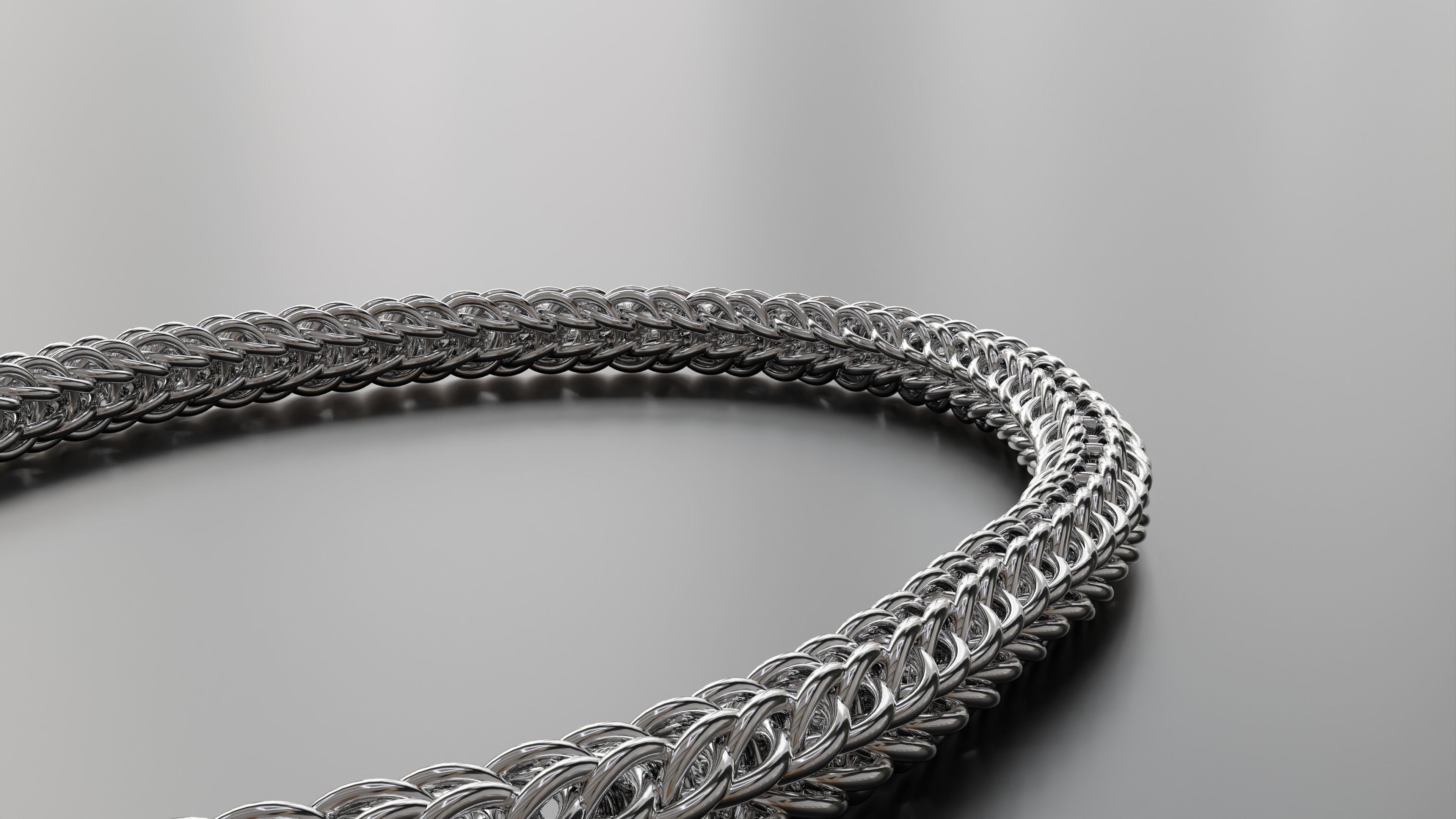 Persian 6-1 Bangle Sub D Photorealistic Model Low-poly 3D model_6