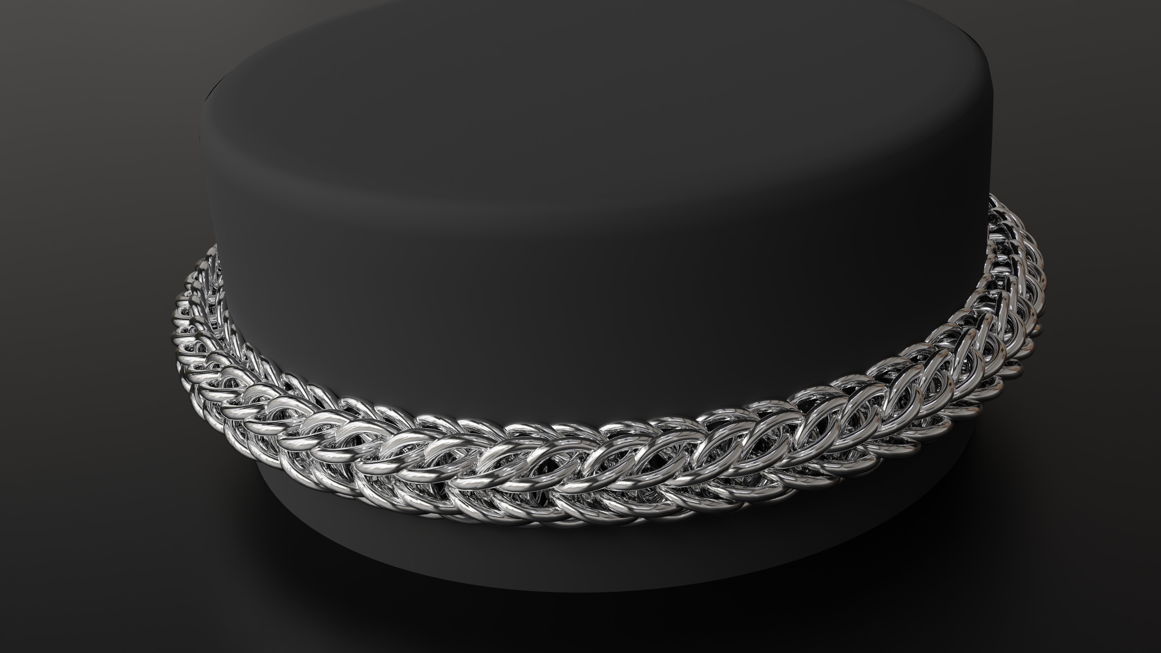 Persian 6-1 Bangle Sub D Photorealistic Model Low-poly 3D model_10