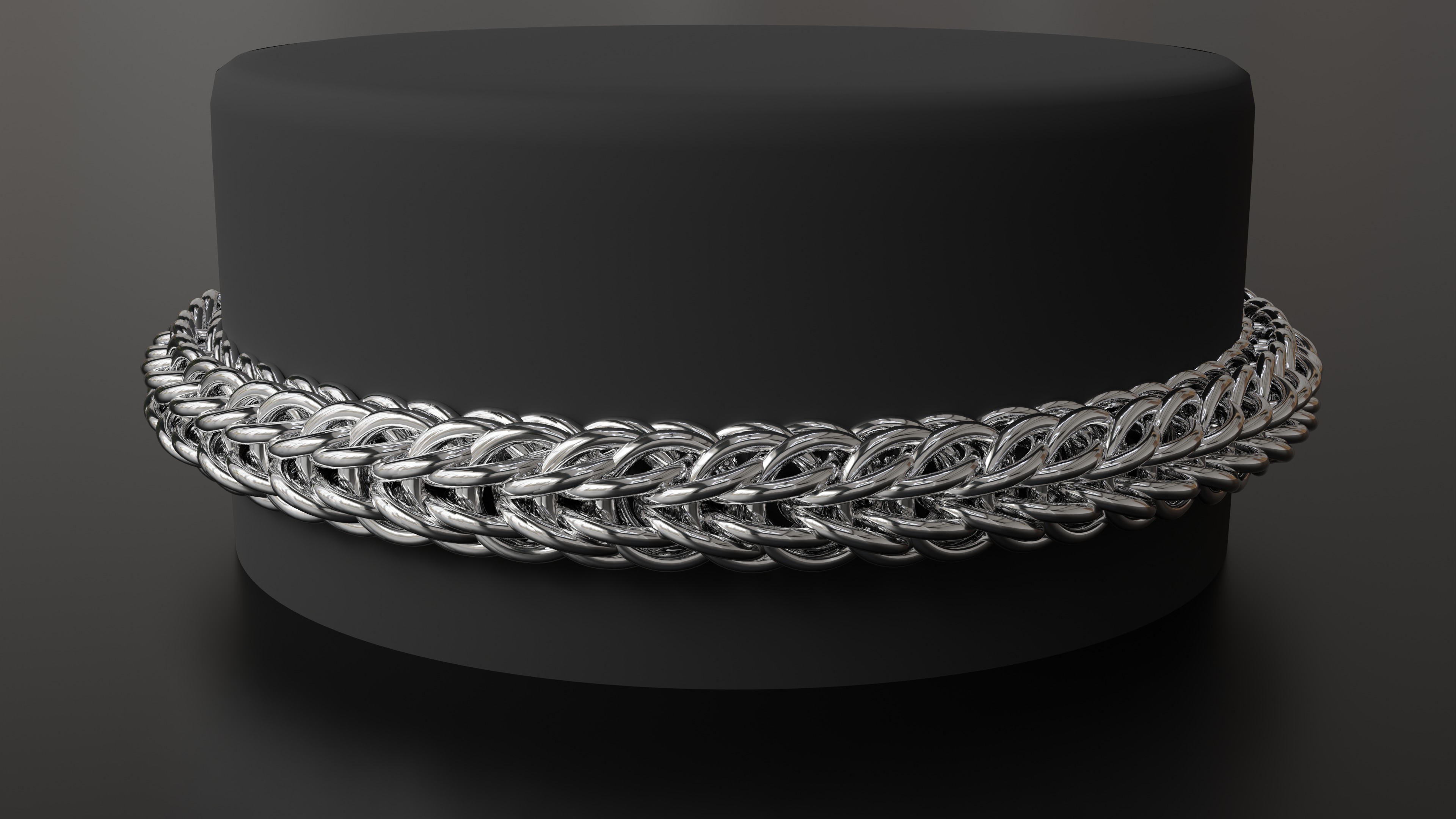 Persian 6-1 Bangle Sub D Photorealistic Model Low-poly 3D model_11