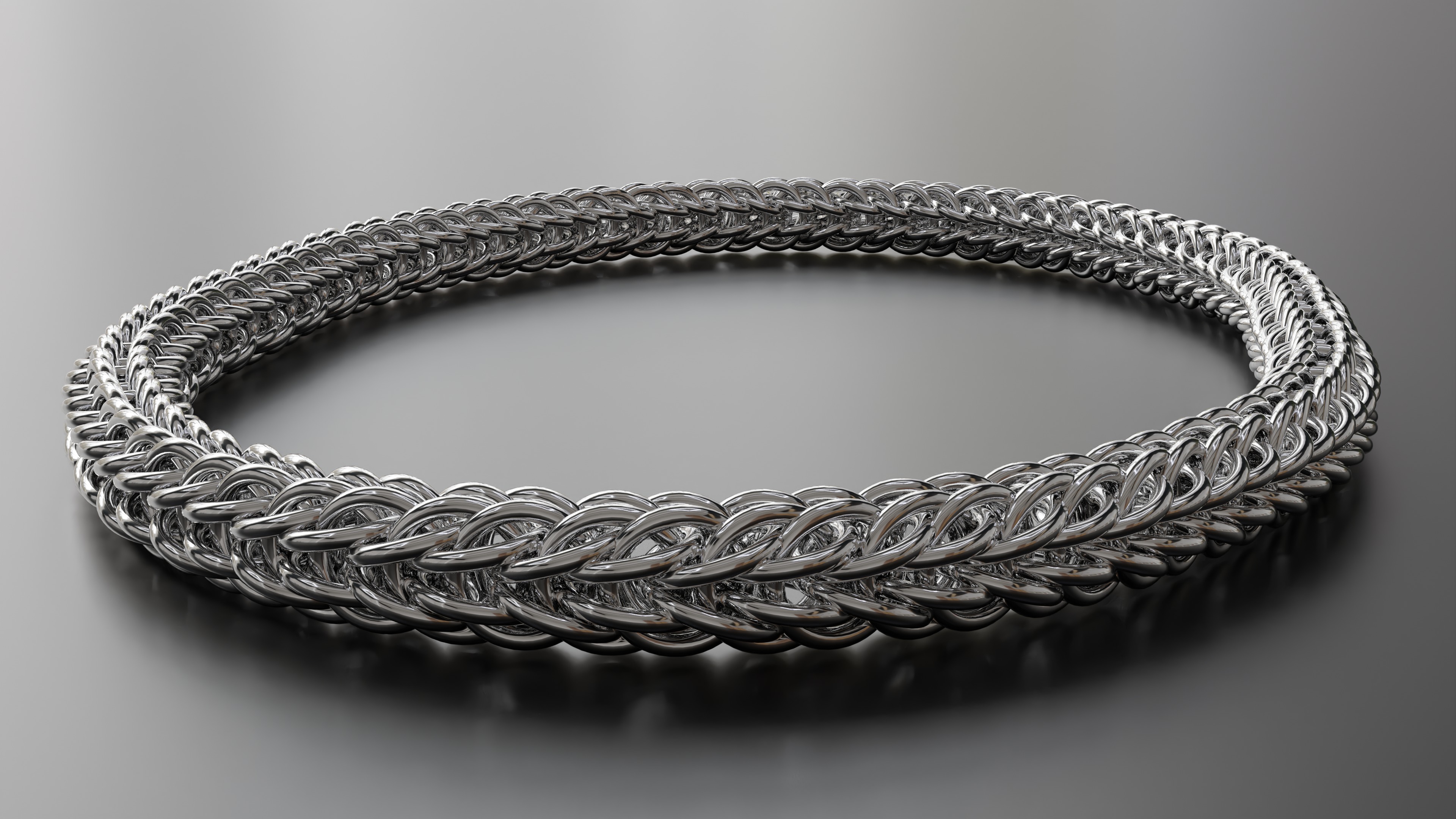 Persian 6-1 Bangle Sub D Photorealistic Model Low-poly 3D model_5