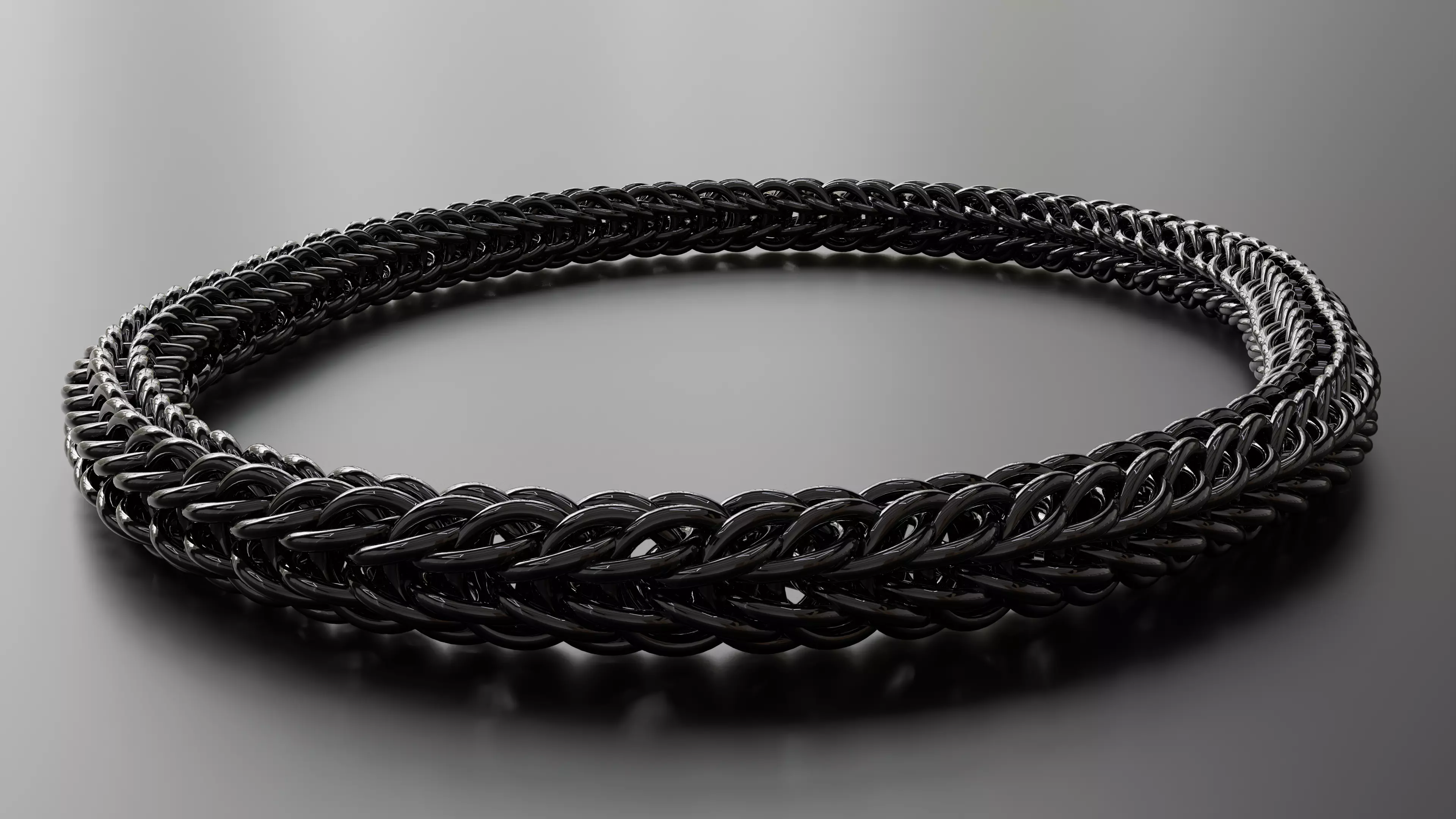 Persian 6-1 Bangle Sub D Photorealistic Model Low-poly 3D model_0