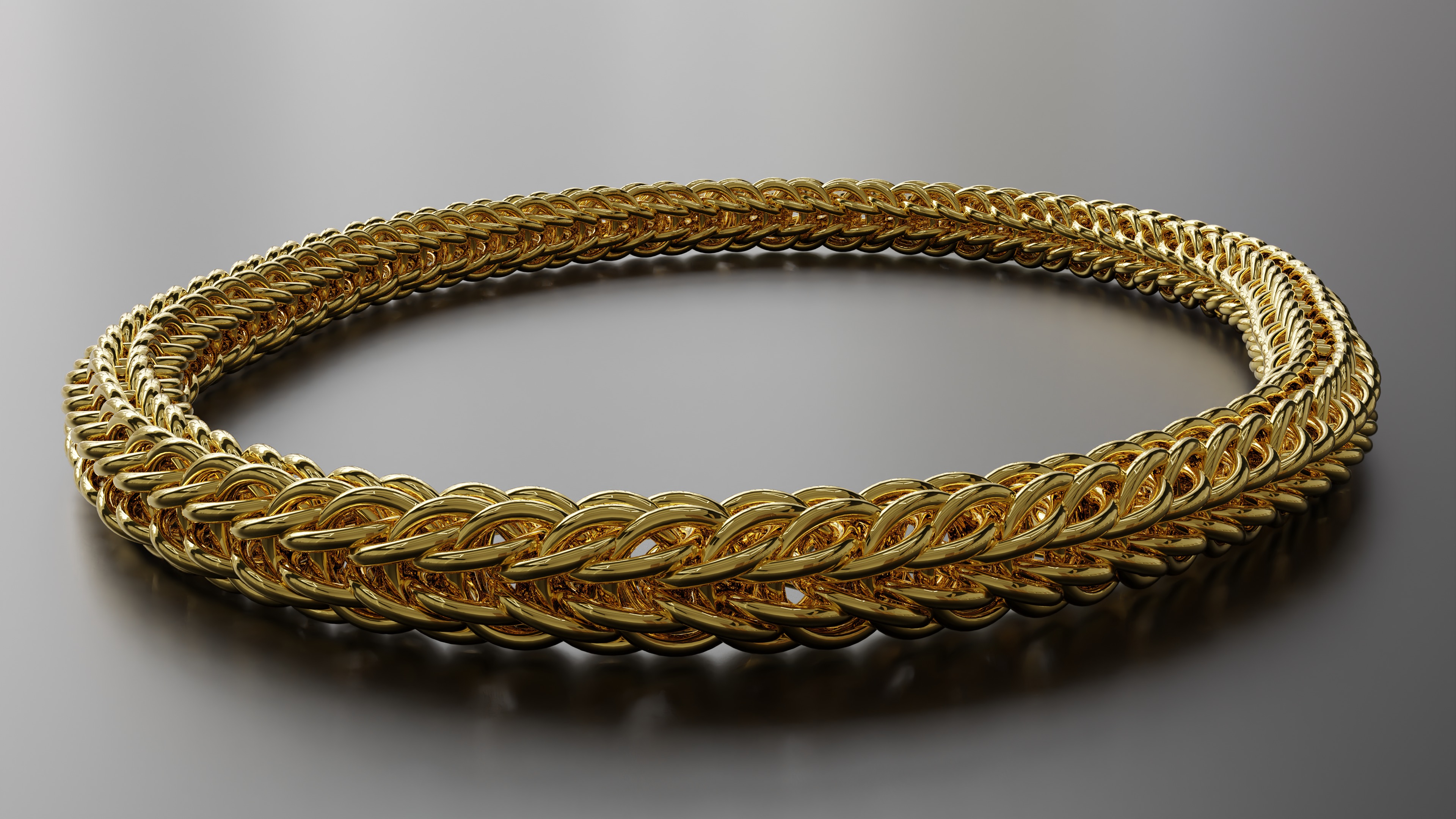 Persian 6-1 Bangle Sub D Photorealistic Model Low-poly 3D model_2