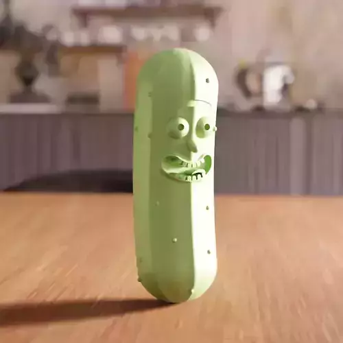 Cartoon Pickle Rick - 262