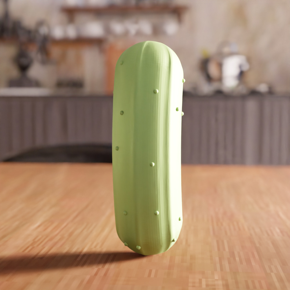 Cartoon Pickle Rick - 262 3D print model_1