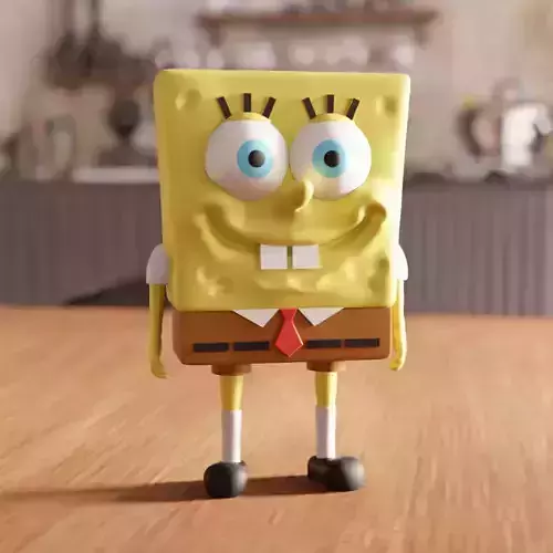 Cartoon Sponge Figure - 260