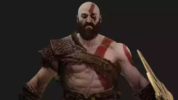 God of War Ragnarok Kratos