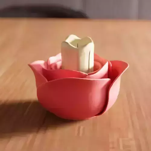 Flower Tea Light Holder - 256