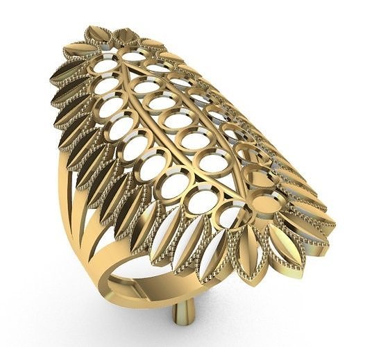 Indian Rings 3D print model