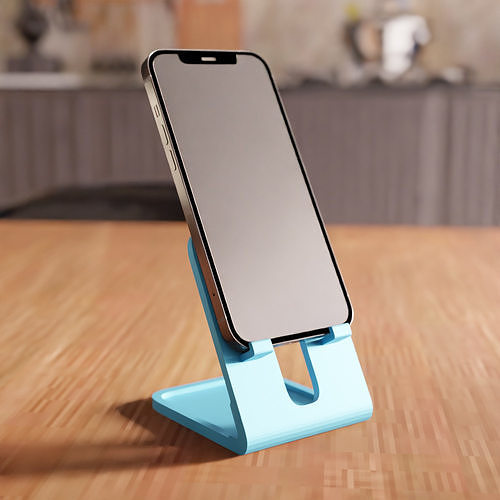 Modern Phone Stand - 254 3D print model