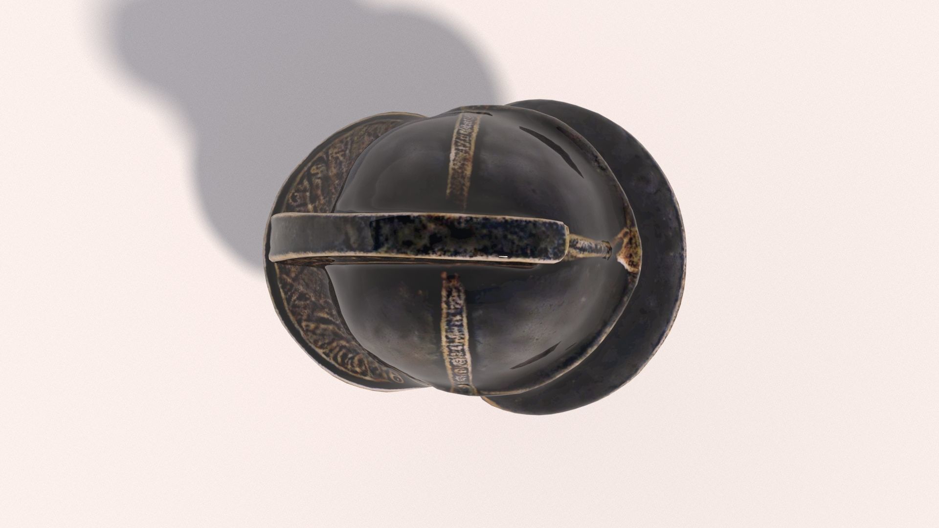 Ancient Rome Helmet 1 3D model_5