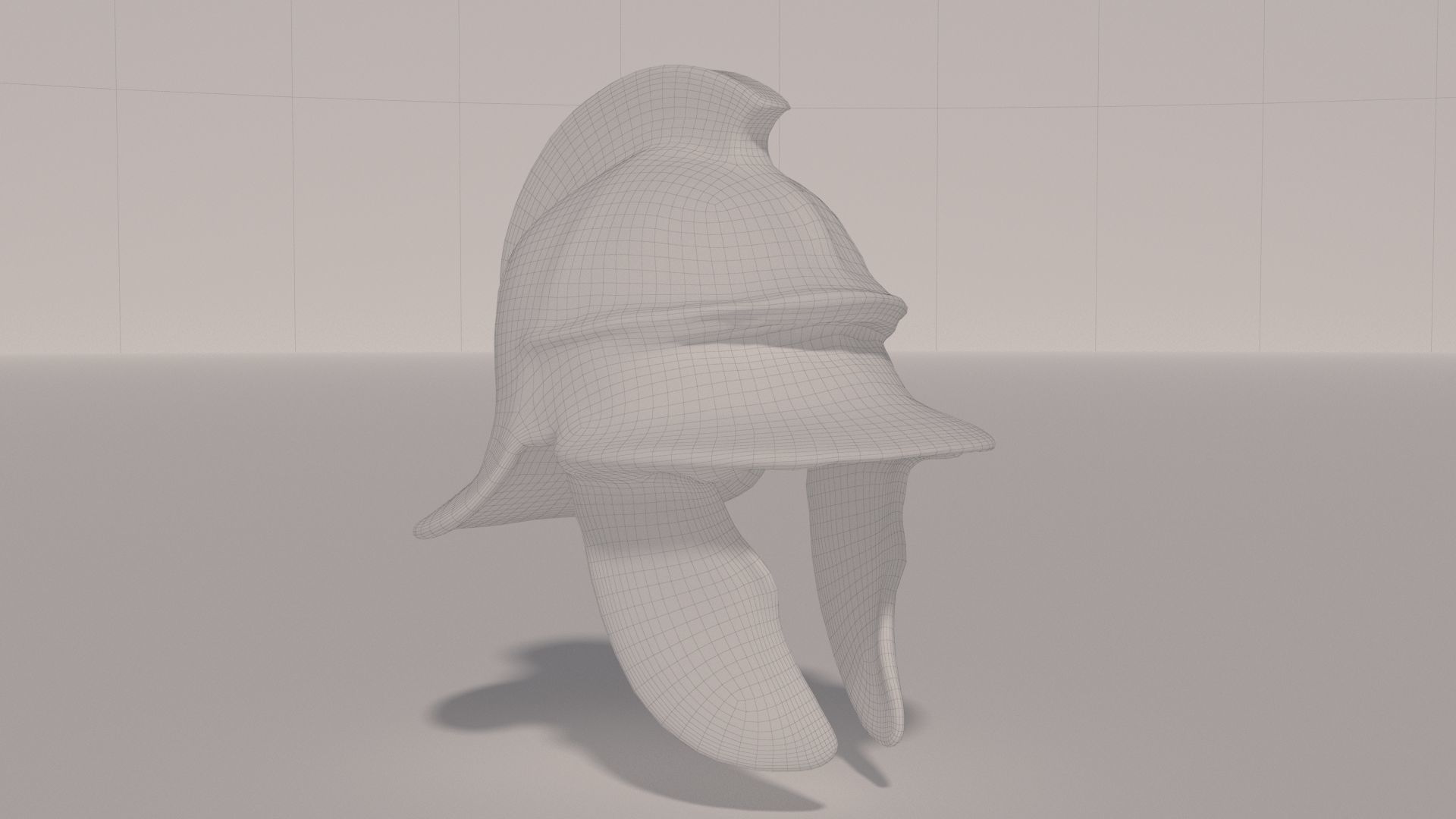 Ancient Rome Helmet 1 3D model_7