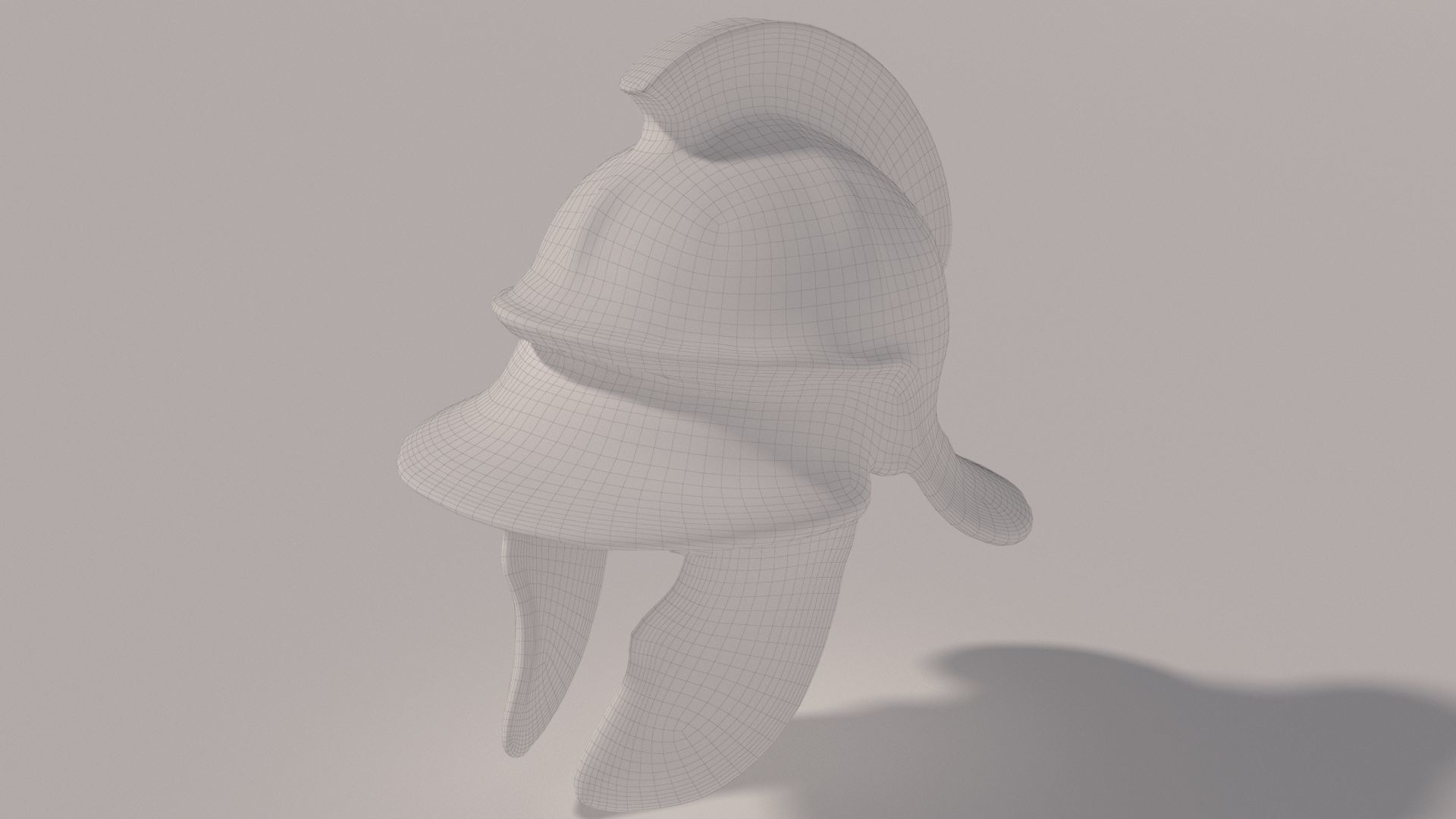 Ancient Rome Helmet 1 3D model_9
