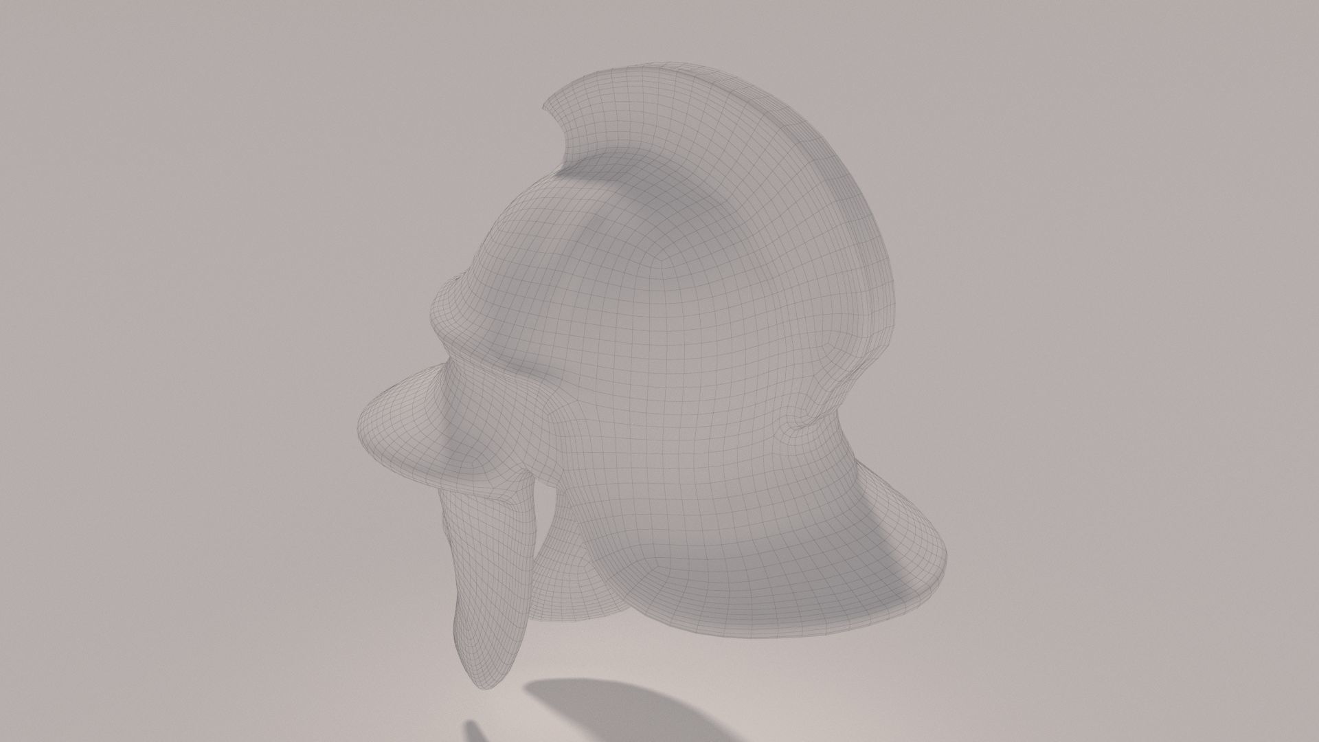 Ancient Rome Helmet 1 3D model_8