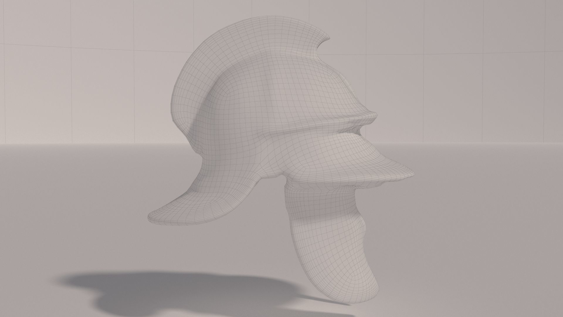 Ancient Rome Helmet 1 3D model_11