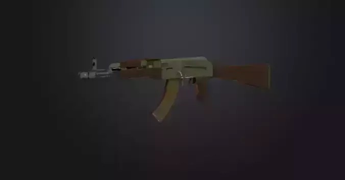AK-47 Weapon 3D model