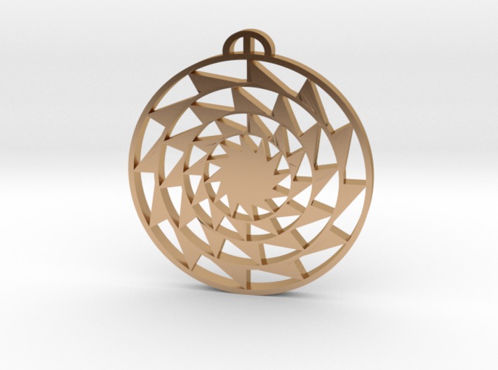 Crop Circle Pendants Pack V 3D print model_9