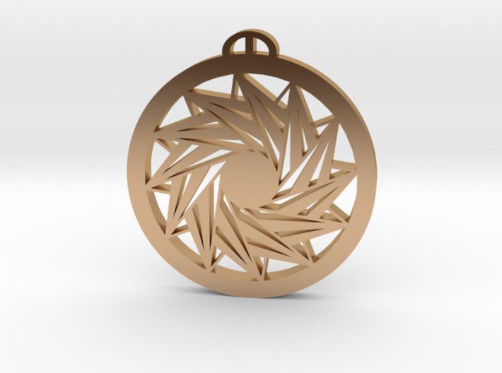 Crop Circle Pendants Pack V 3D print model_1