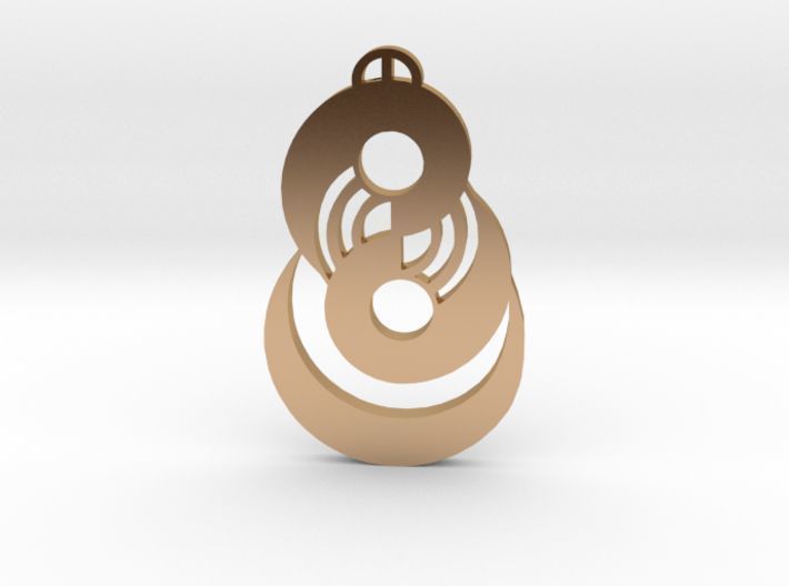 Crop Circle Pendants Pack V 3D print model_3