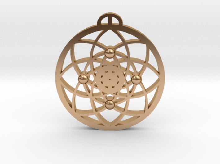 Crop Circle Pendants Pack V 3D print model_6