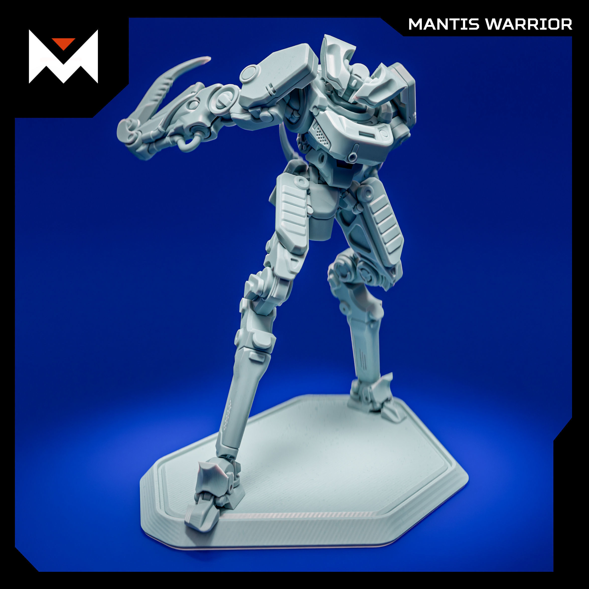 Mantis Warrior 3D print model_7