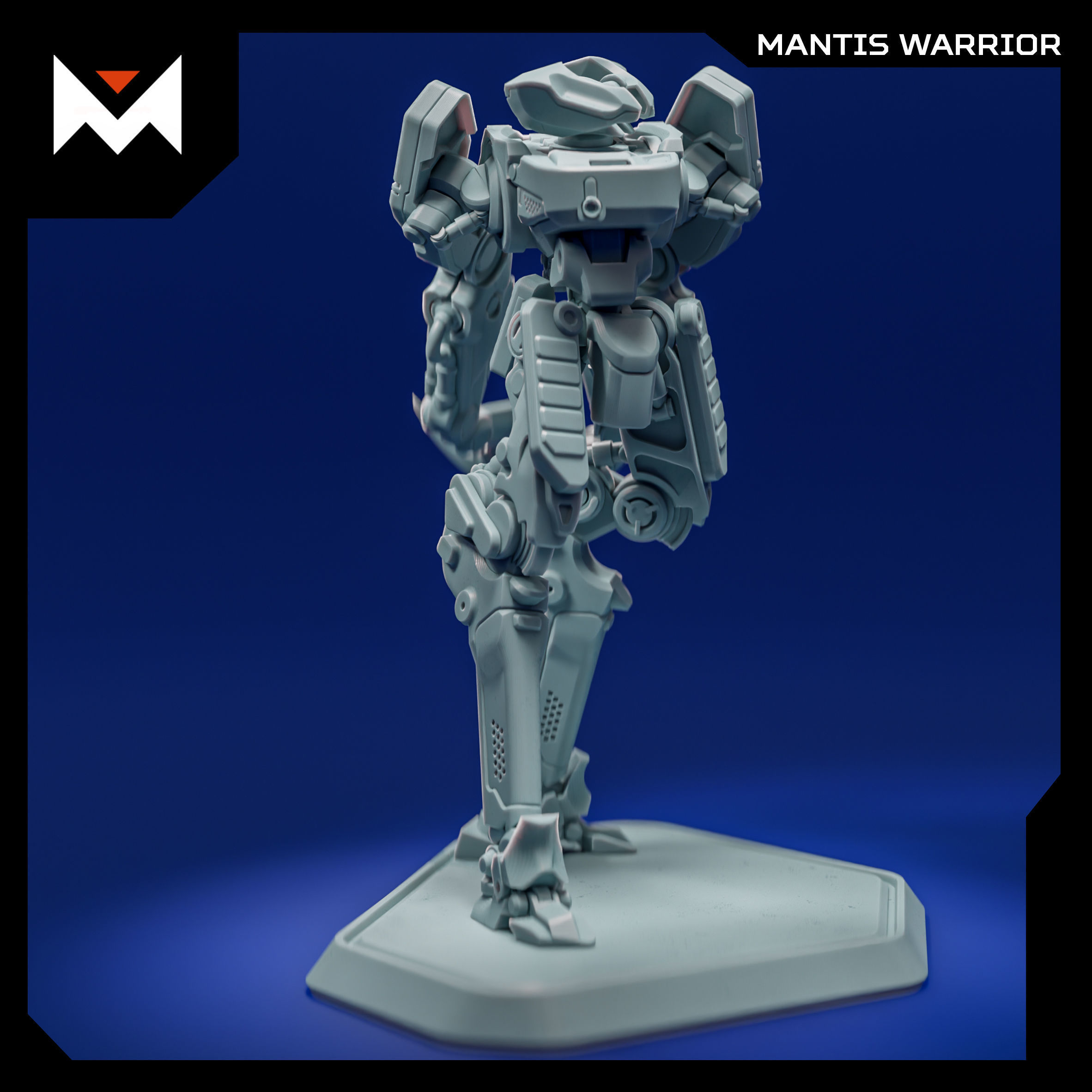 Mantis Warrior 3D print model_19