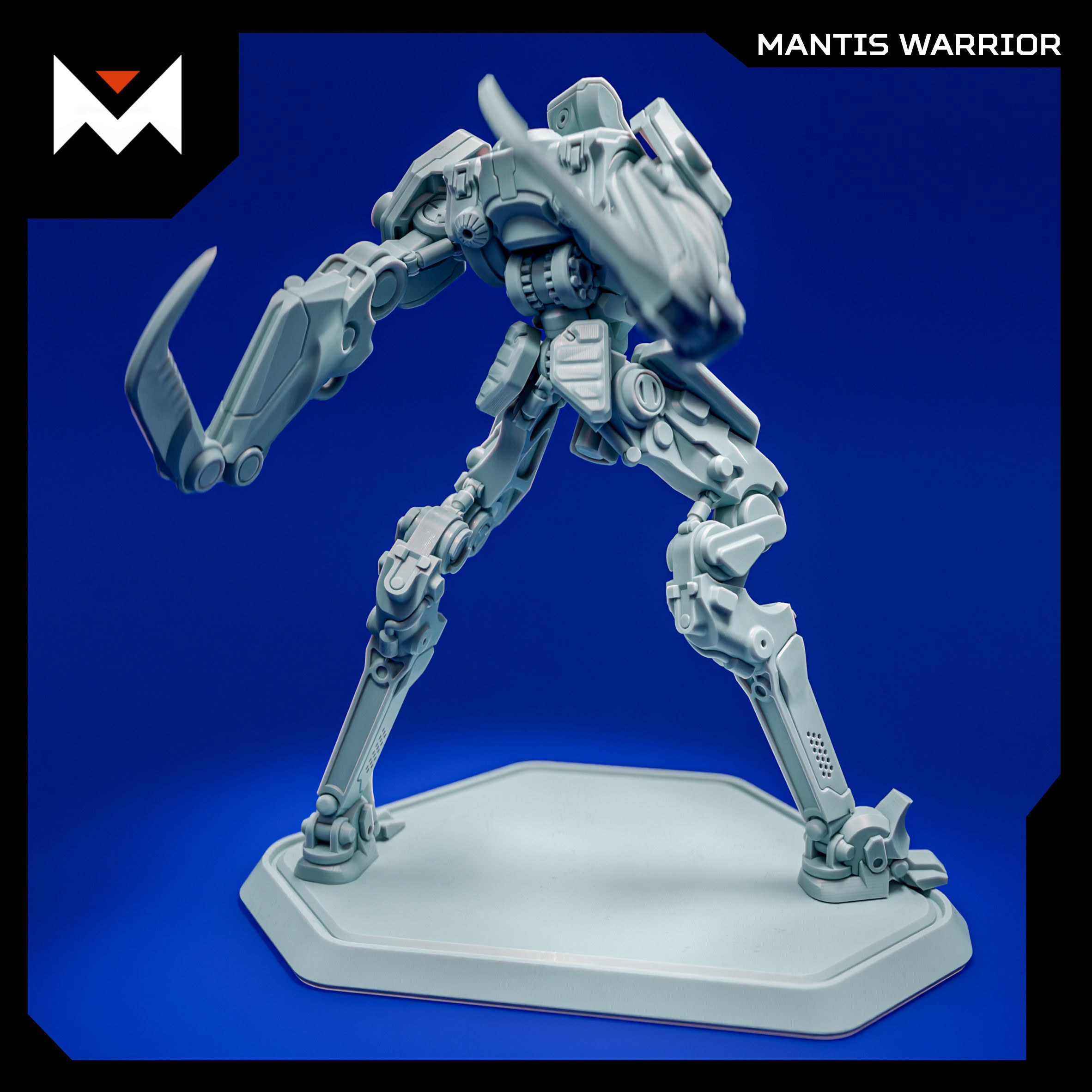 Mantis Warrior 3D print model_5