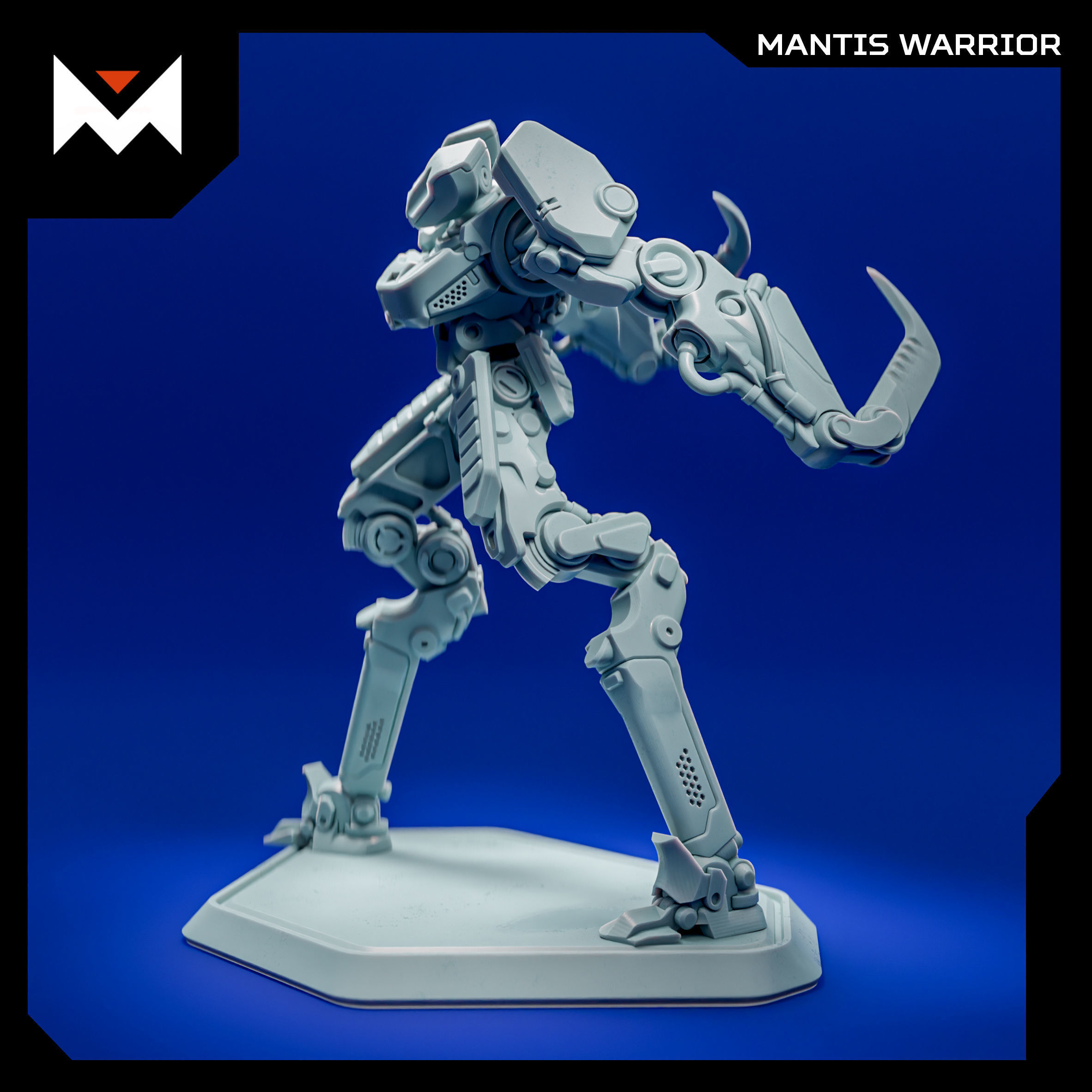 Mantis Warrior 3D print model_4