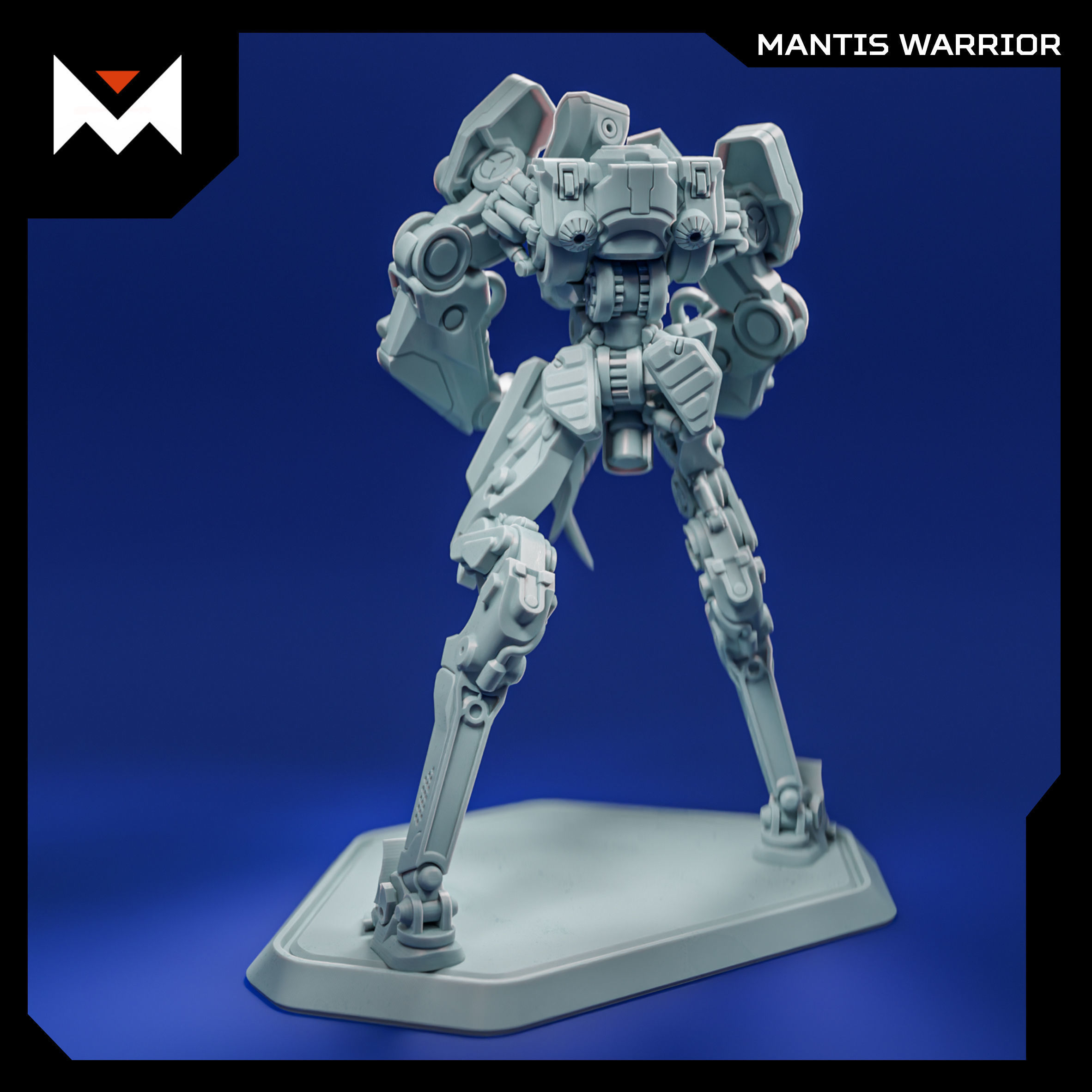 Mantis Warrior 3D print model_21