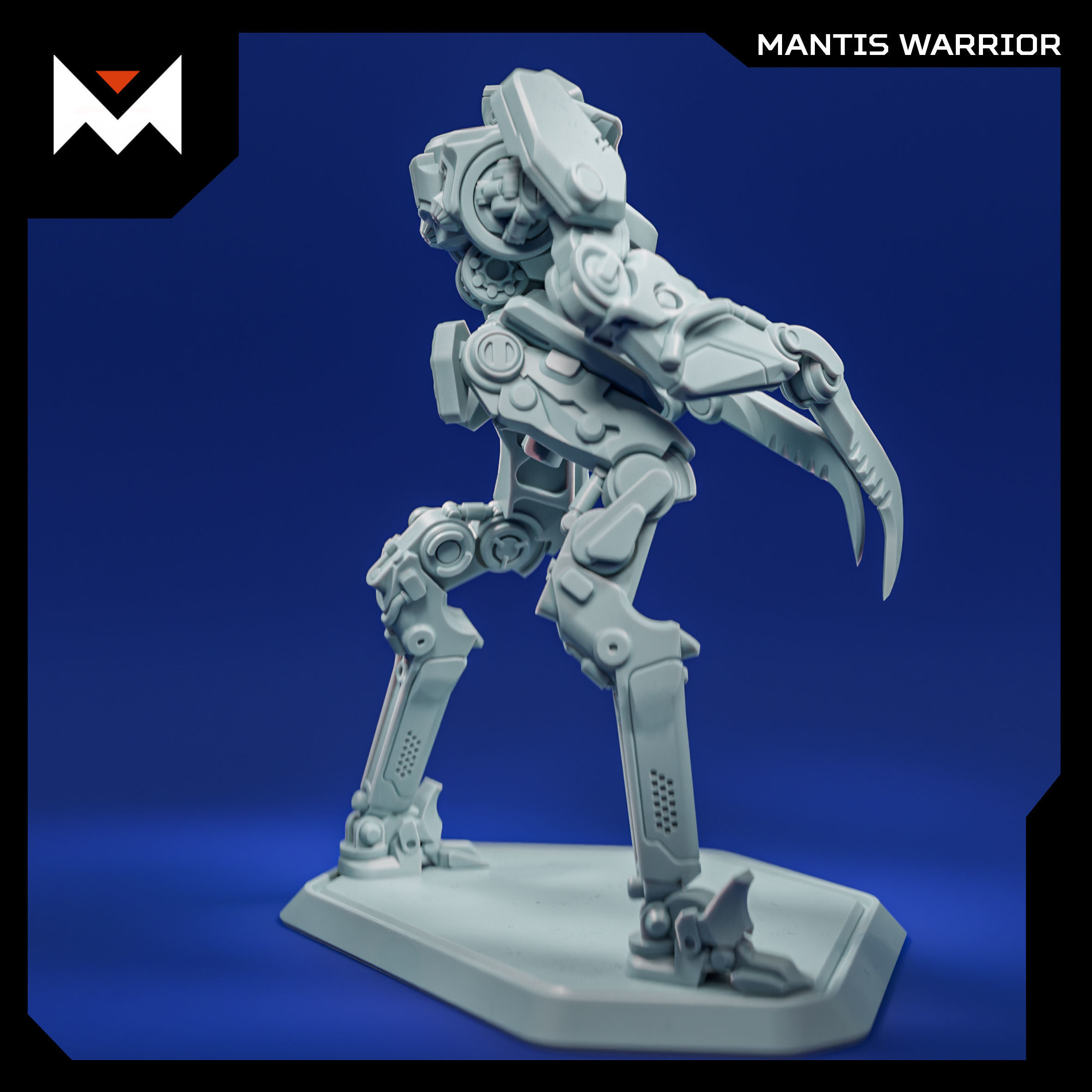 Mantis Warrior 3D print model_22
