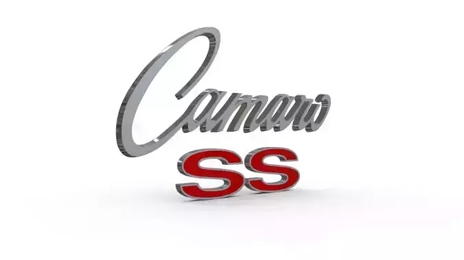 Camaro ss Porsche emblem nameplate