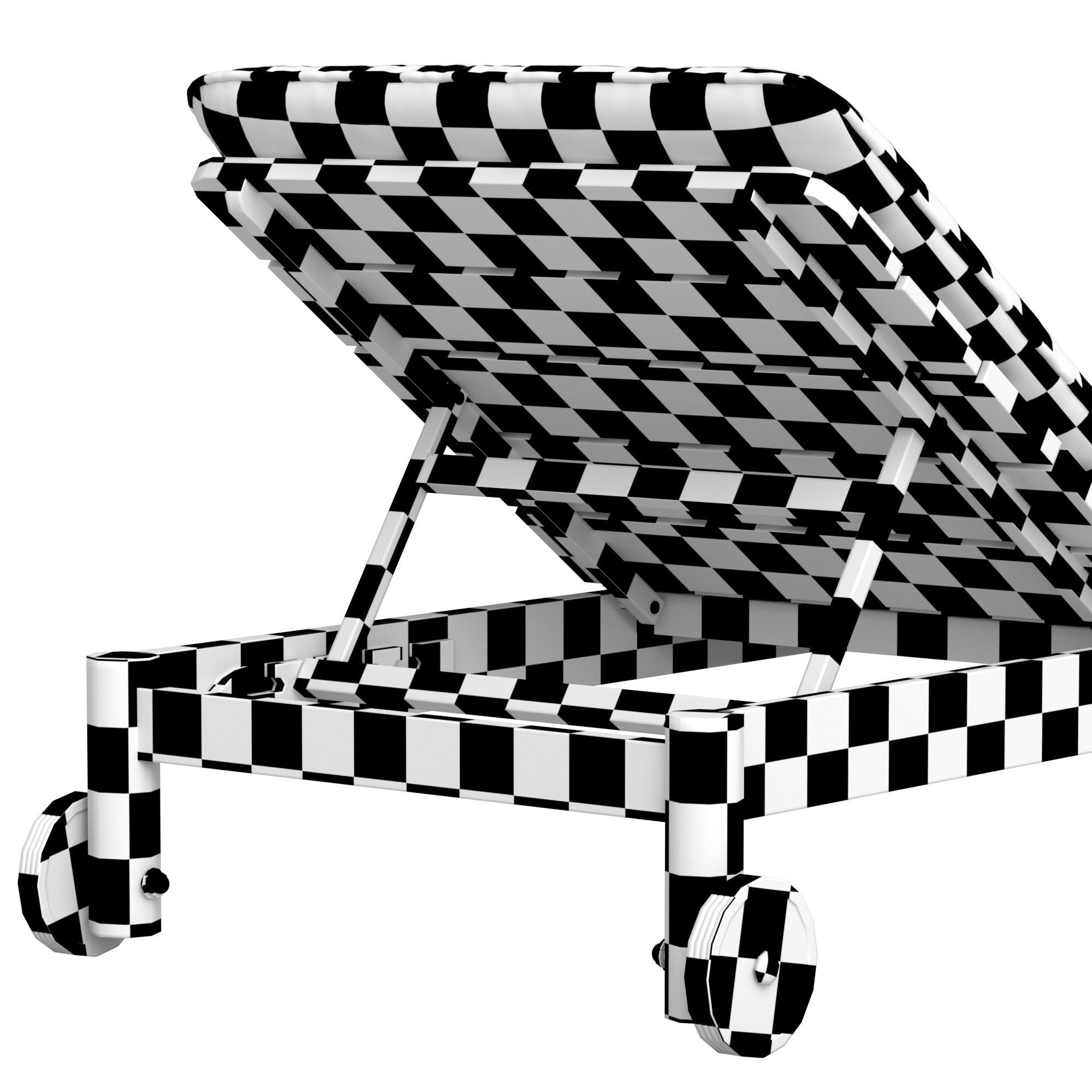 Globewest Cannes Sunbed 3D model_6