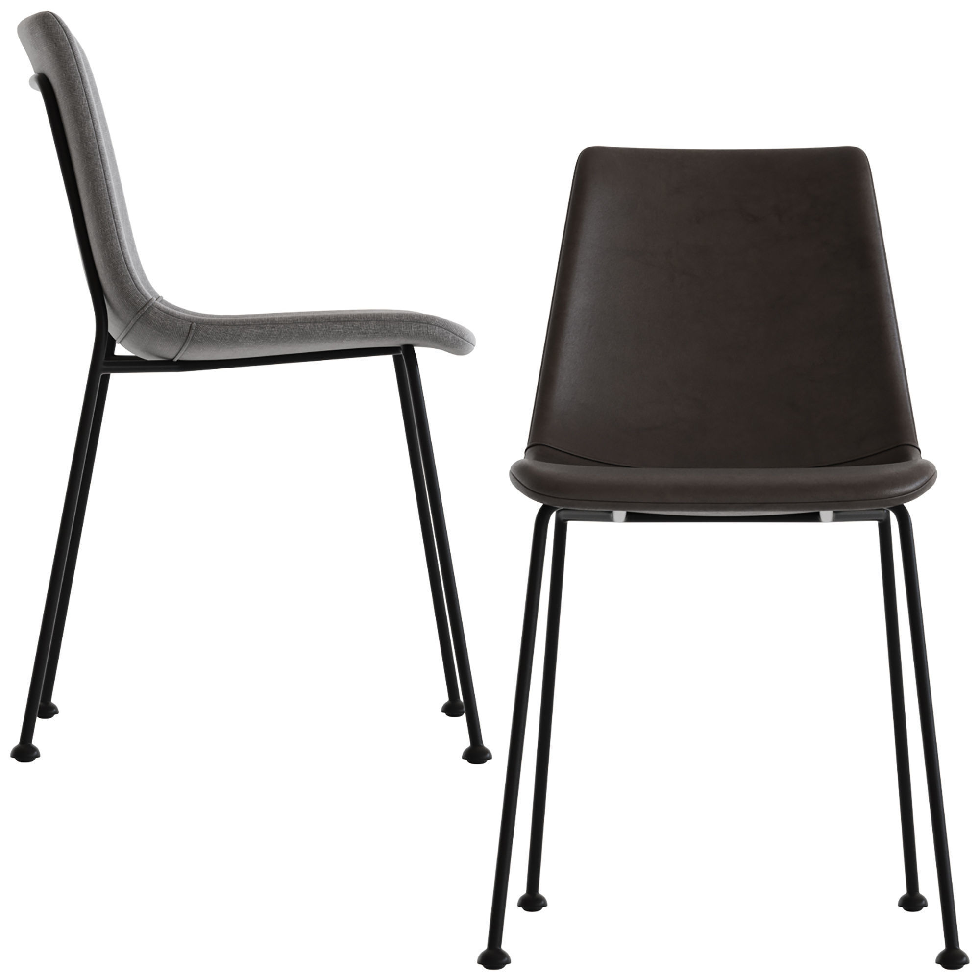 Globewest Cue Chair and Armchair  3D model_2